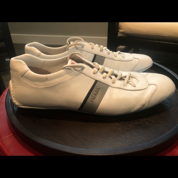 Prada Sport White Leather shoes - Picture 3 of 4